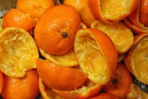 orange peels remove plaque tartar